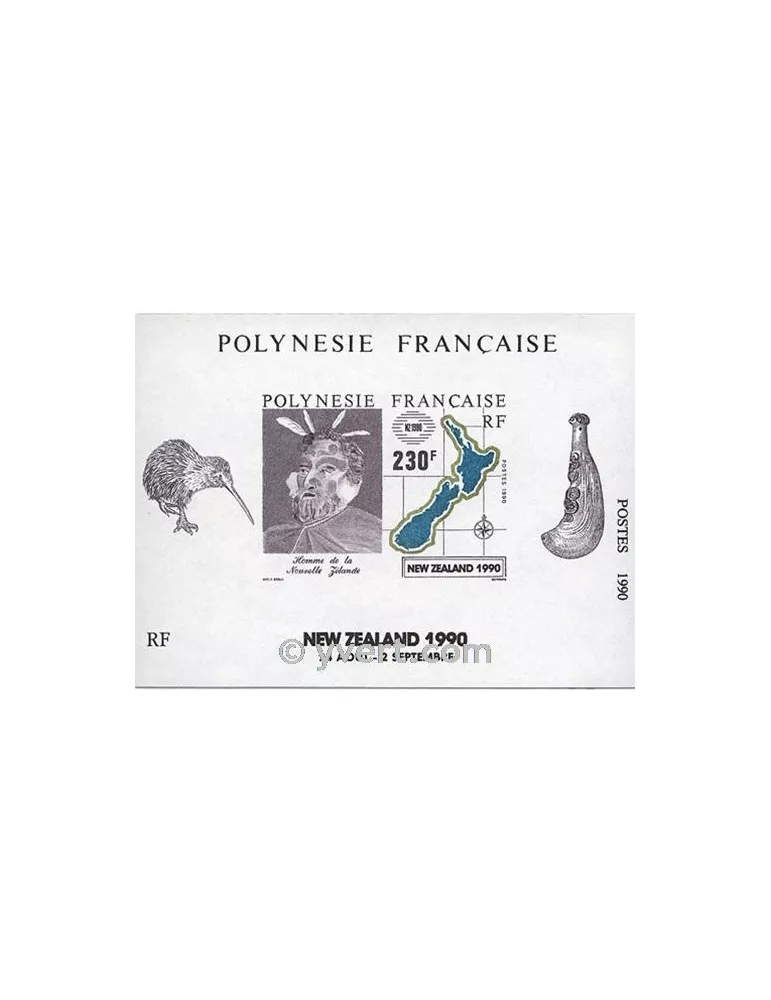 n° 17 -  Timbre Polynésie Bloc et feuillets