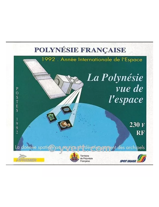 n° 19 -  Timbre Polynésie Bloc et feuillets