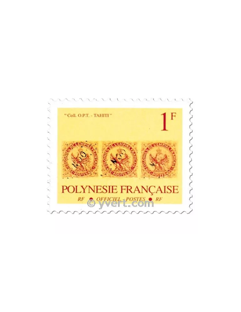n° 16/25 -  Timbre Polynésie De service