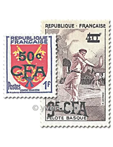 n° 320/330 -  Timbre Réunion Poste