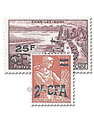 n° 331/341 -  Timbre Réunion Poste