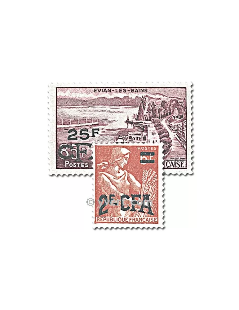 n° 331/341 -  Timbre Réunion Poste