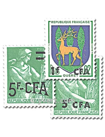 n° 342/352A -  Timbre Réunion Poste