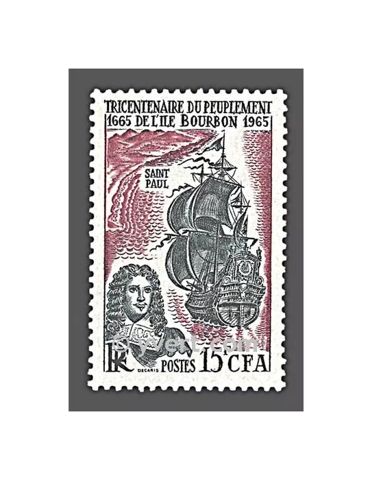 n° 365 -  Timbre Réunion Poste