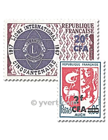 n° 373/377 -  Timbre Réunion Poste