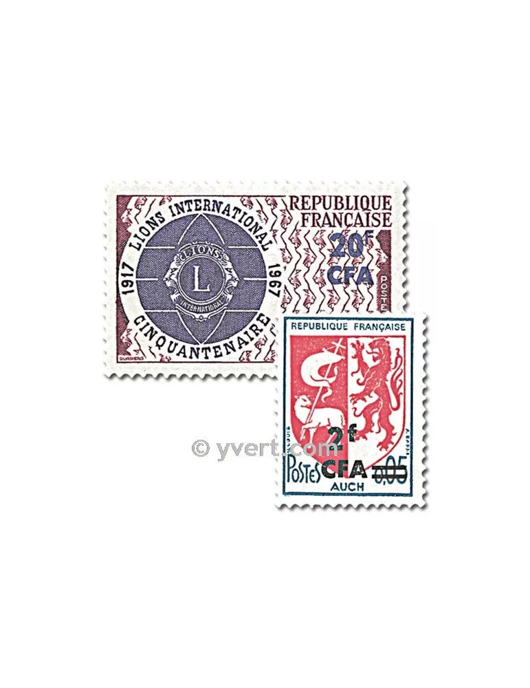 n° 373/377 -  Timbre Réunion Poste