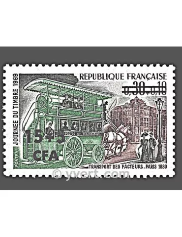 n° 383 -  Timbre Réunion Poste