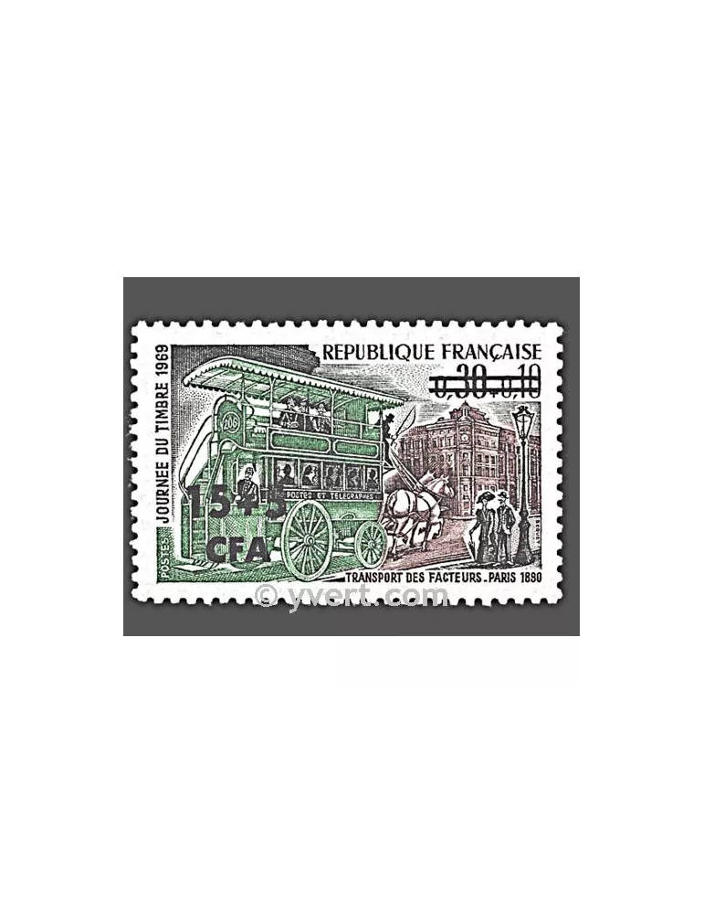 n° 383 -  Timbre Réunion Poste