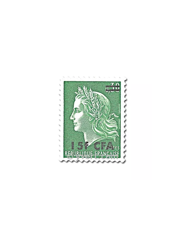 n° 384/385 -  Timbre Réunion Poste
