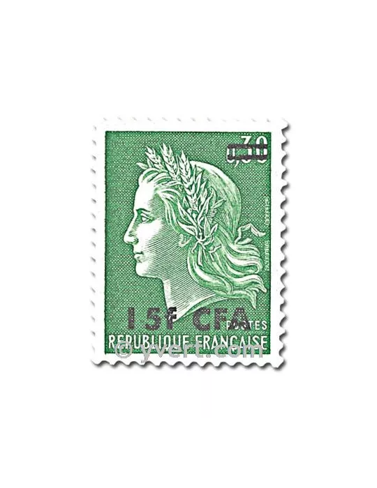 n° 384/385 -  Timbre Réunion Poste