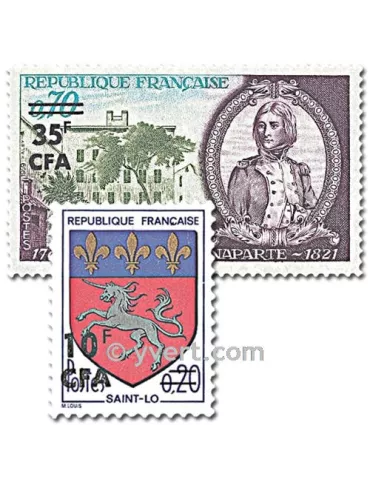 n° 386/387 -  Timbre Réunion Poste