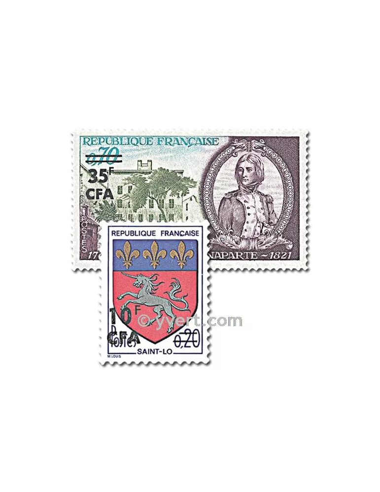 n° 386/387 -  Timbre Réunion Poste