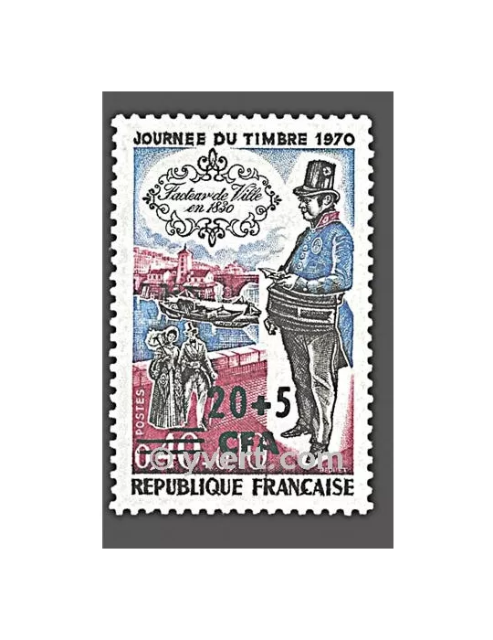 n° 390 -  Timbre Réunion Poste