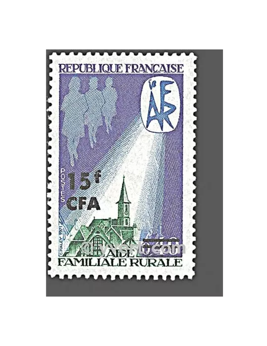 n° 396 -  Timbre Réunion Poste