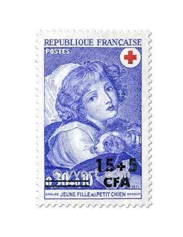 n° 406 -  Timbre Réunion Poste