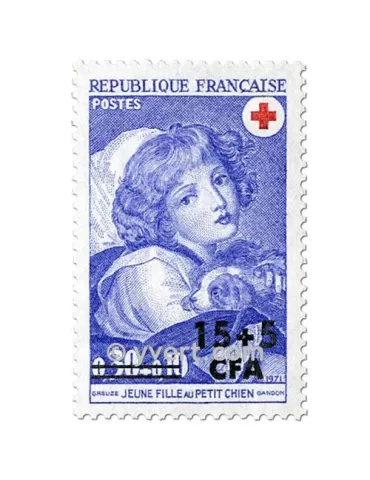 n° 406 -  Timbre Réunion Poste 2