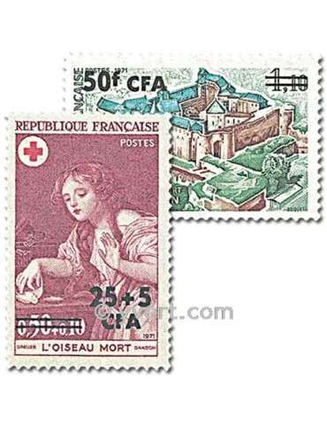 n° 404/405 -  Timbre Réunion Poste