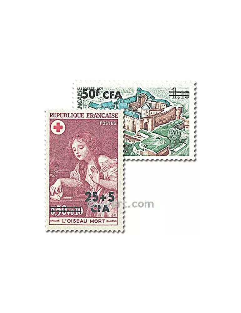 n° 404/405 -  Timbre Réunion Poste