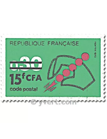 n° 410/411 -  Timbre Réunion Poste
