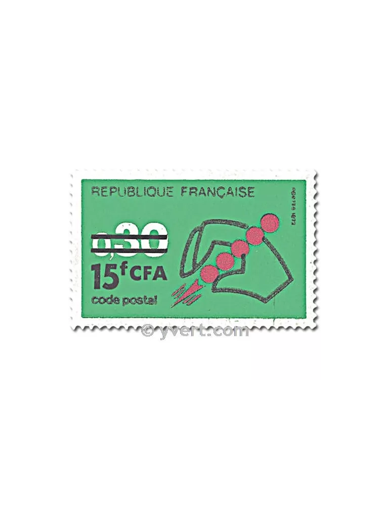 n° 410/411 -  Timbre Réunion Poste