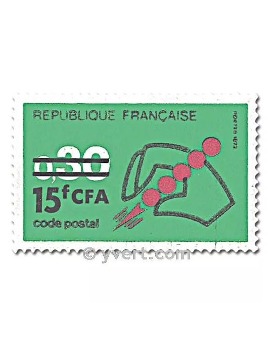 n° 410/411 -  Timbre Réunion Poste