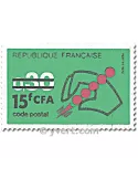 n° 410/411 -  Timbre Réunion Poste