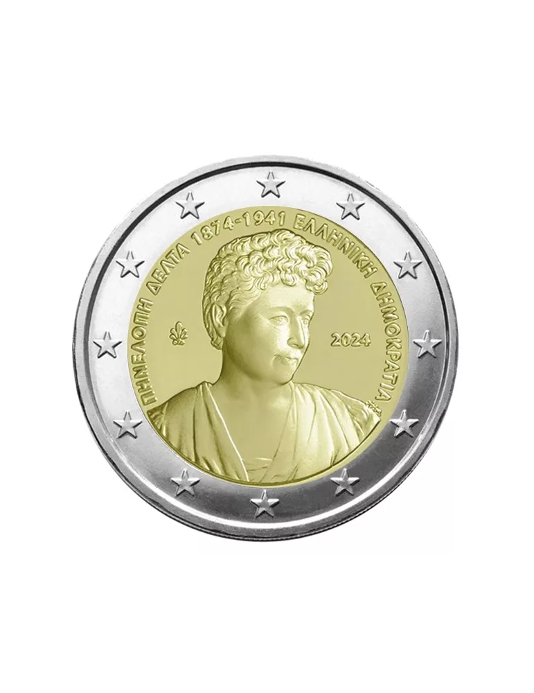 2 EURO COMMEMORATIVE 2024 : GRECE (150 ans de Penelope Delta)