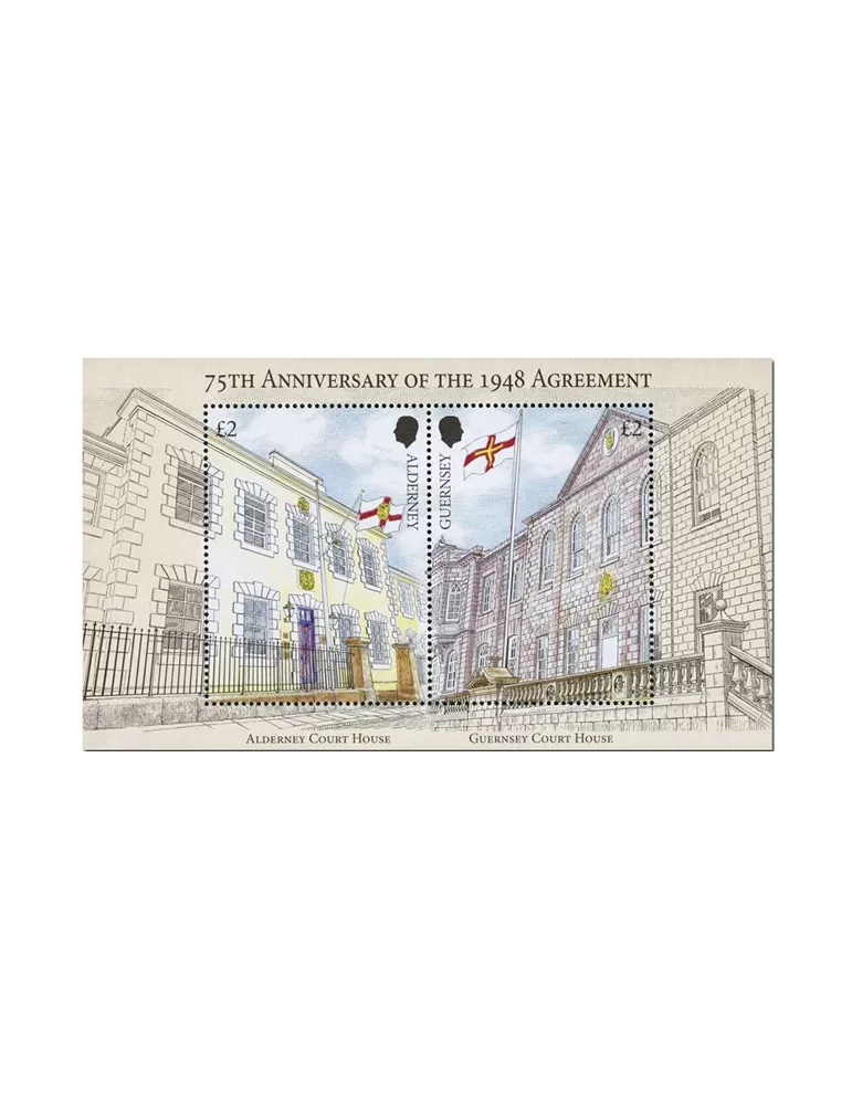 n° F2001 - Timbre GUERNESEY Poste