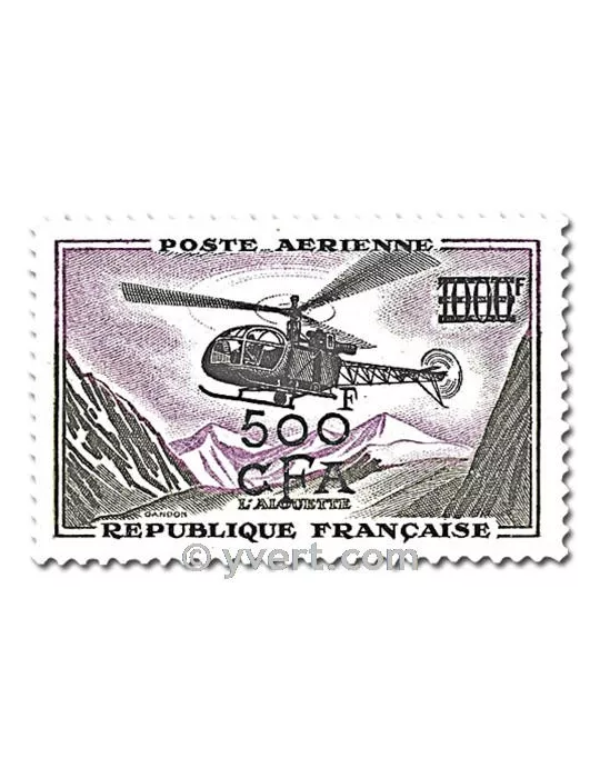 n° 56/57 -  Timbre Réunion Poste aérienne