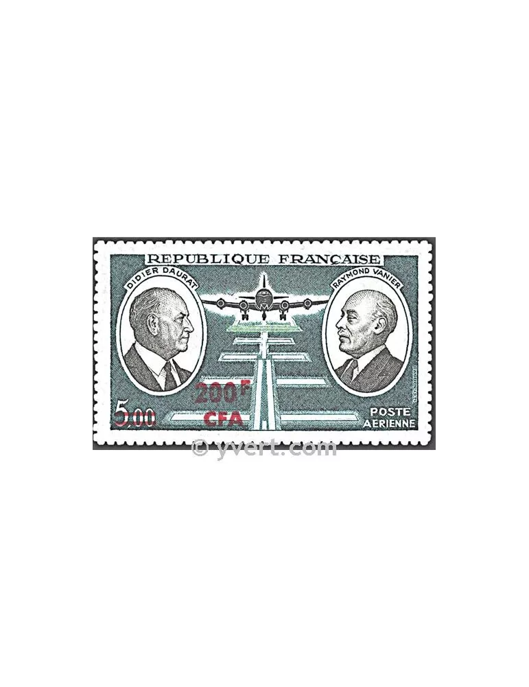 n° 62 -  Timbre Réunion Poste aérienne