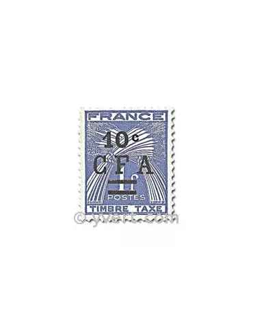 n° 36/44 -  Timbre Réunion Taxe