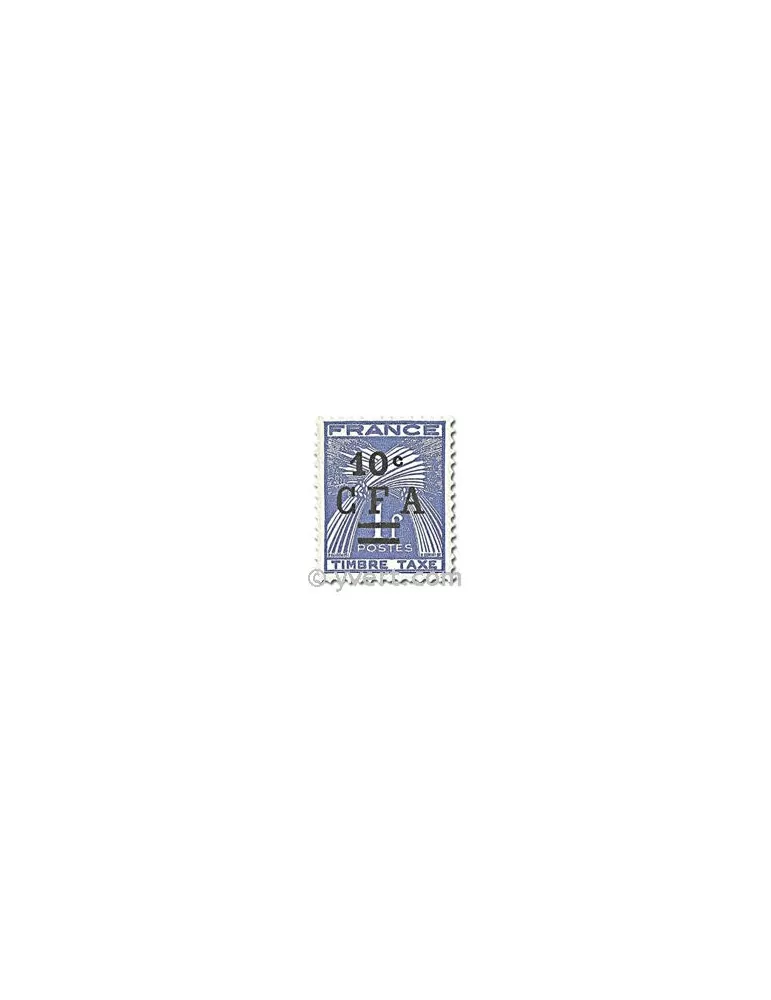 n° 36/44 -  Timbre Réunion Taxe
