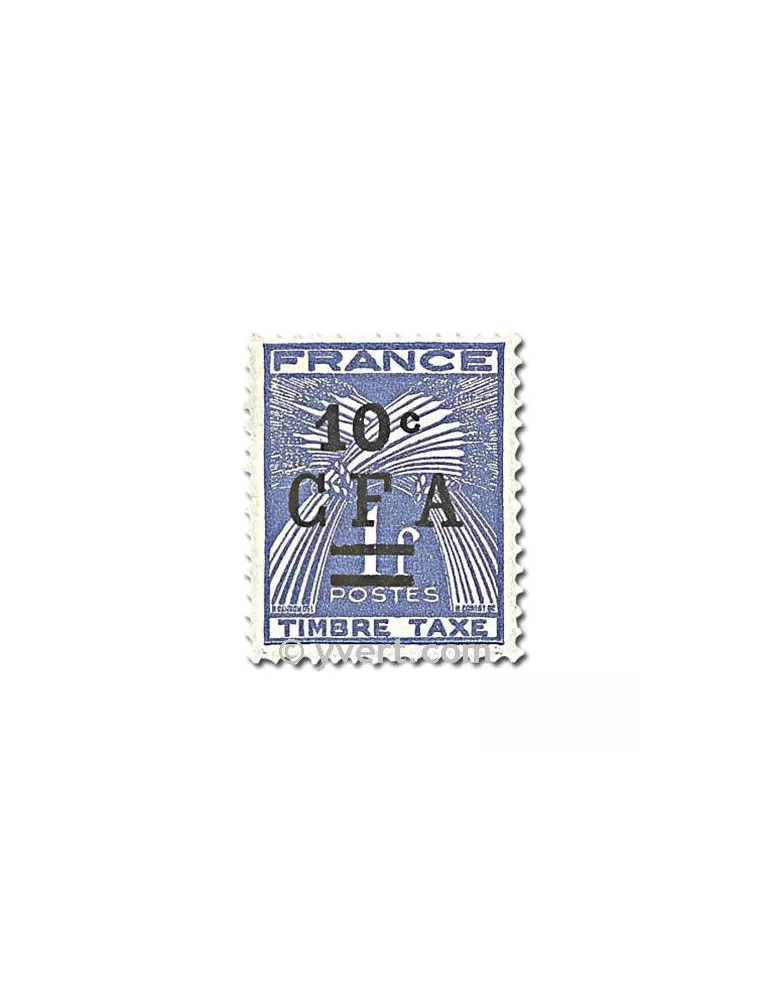 n° 36/44 -  Timbre Réunion Taxe
