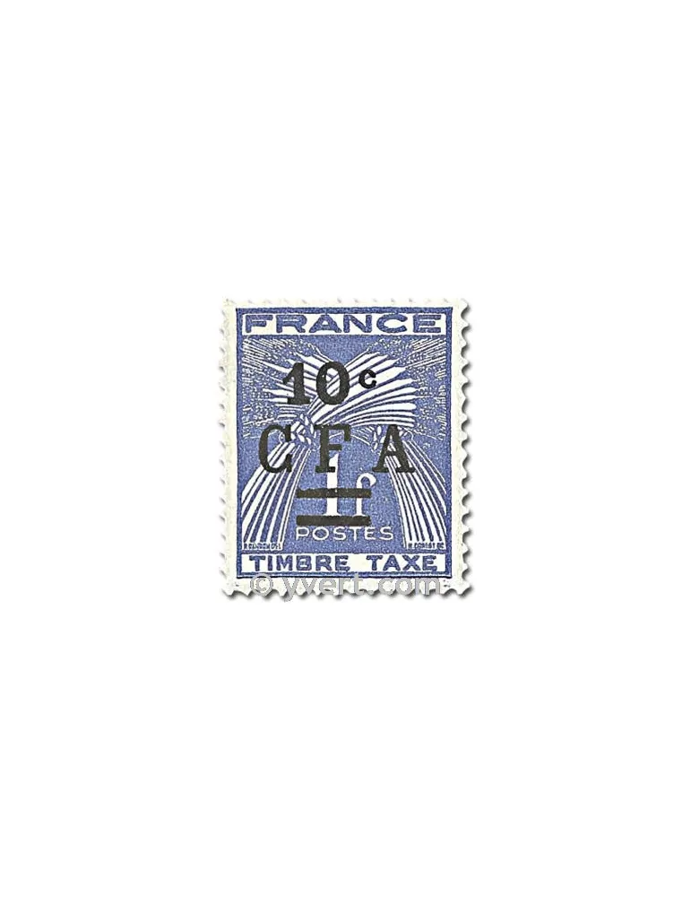 n° 36/44 -  Timbre Réunion Taxe