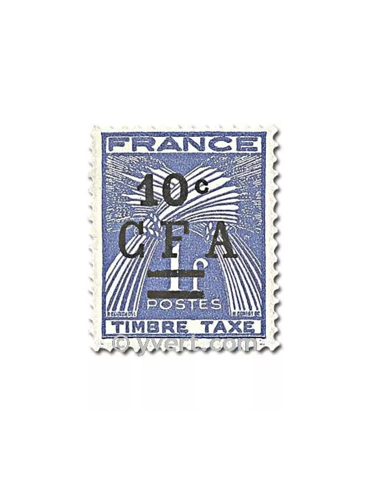 n° 36/44 -  Timbre Réunion Taxe