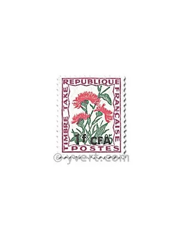 n° 48/53 -  Timbre Réunion Taxe