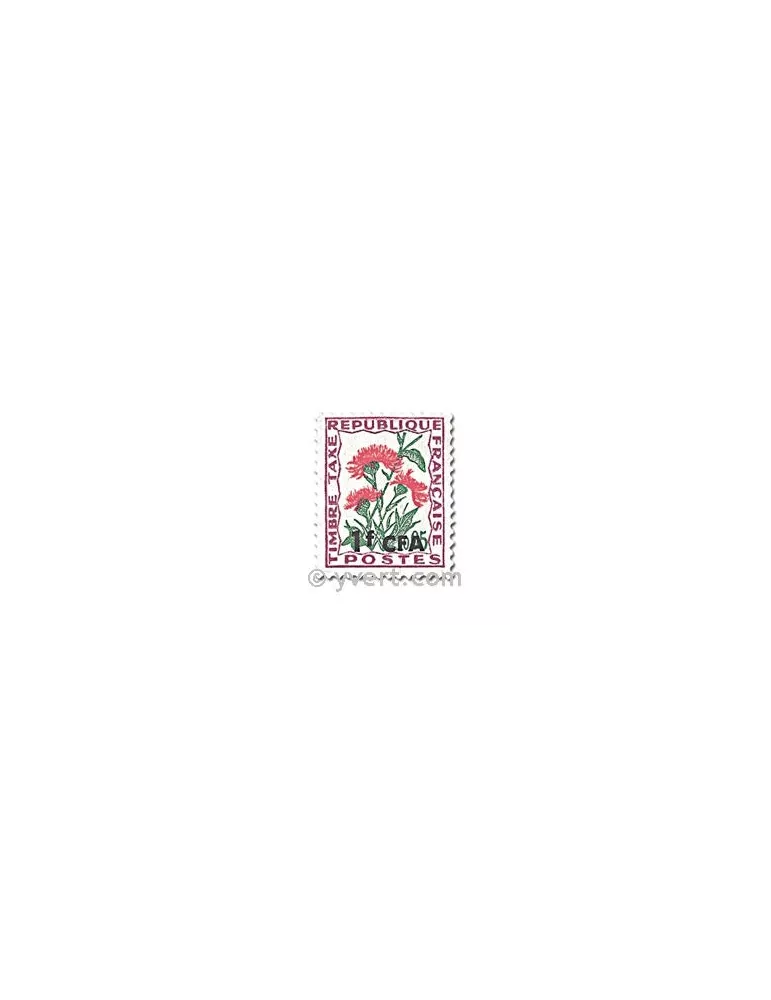 n° 48/53 -  Timbre Réunion Taxe