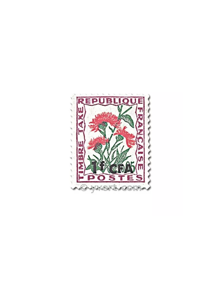 n° 48/53 -  Timbre Réunion Taxe