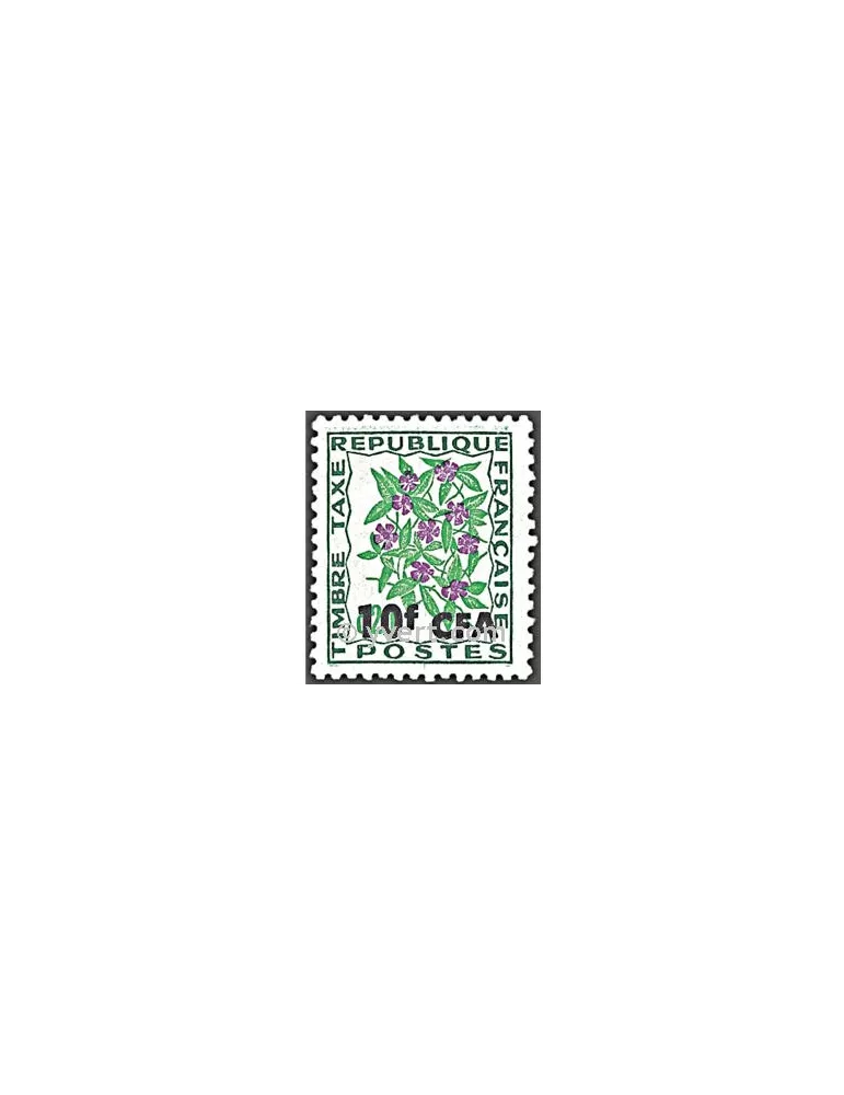 n° 54 -  Timbre Réunion Taxe