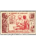n° 344 -  Timbre Saint-Pierre et Miquelon Poste