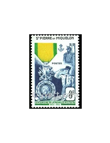 n° 347 -  Timbre Saint-Pierre et Miquelon Poste