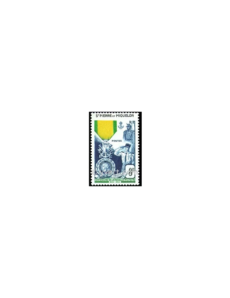 n° 347 -  Timbre Saint-Pierre et Miquelon Poste