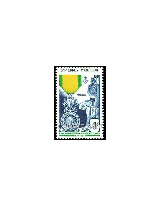 n° 347 -  Timbre Saint-Pierre et Miquelon Poste