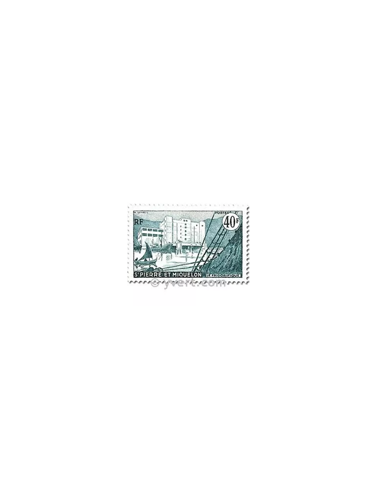 n° 348/351 -  Timbre Saint-Pierre et Miquelon Poste