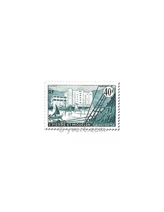 n° 348/351 -  Timbre Saint-Pierre et Miquelon Poste