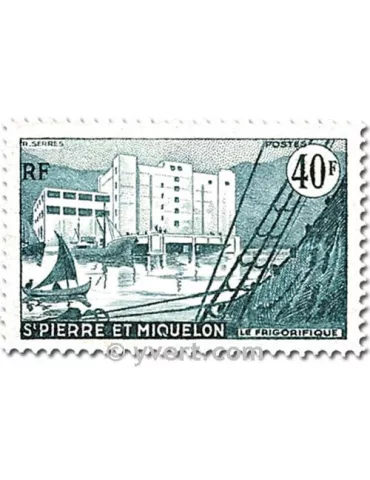 n° 348/351 -  Timbre Saint-Pierre et Miquelon Poste 2