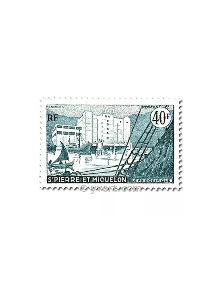 n° 348/351 -  Timbre Saint-Pierre et Miquelon Poste