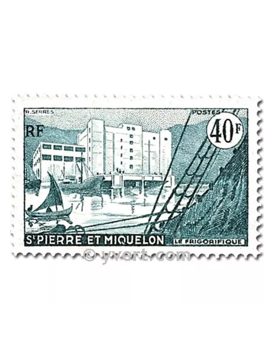 n° 348/351 -  Timbre Saint-Pierre et Miquelon Poste