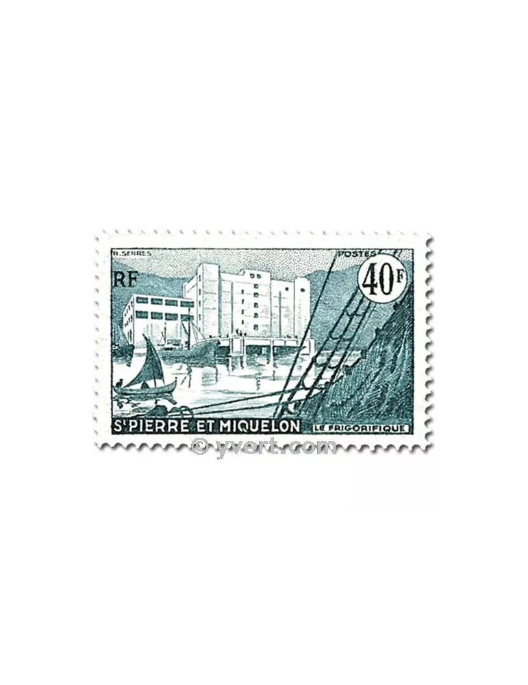 n° 348/351 -  Timbre Saint-Pierre et Miquelon Poste