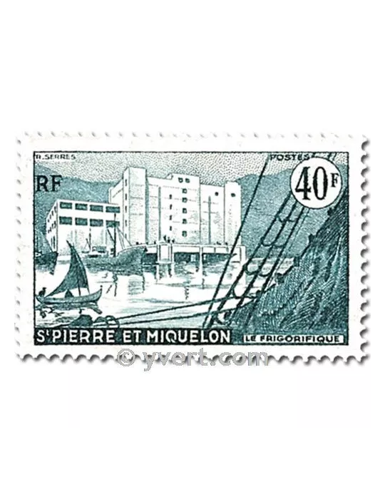 n° 348/351 -  Timbre Saint-Pierre et Miquelon Poste